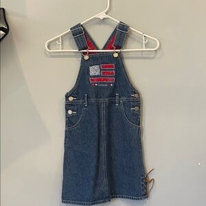 Kids Denim Overall Dress Oshkosh size 5